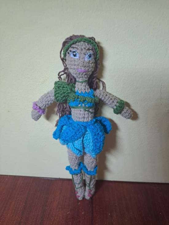 Мастер-класс по вязанию Лейлы из Винкс в трансформации "Софикс"