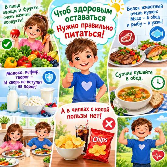 Чтоб здоровым оставаться