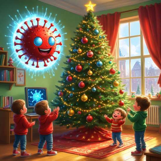 Сценарий новогоднего утренника: «Код «Праздник.exe»: Перезапись вируса скуки»