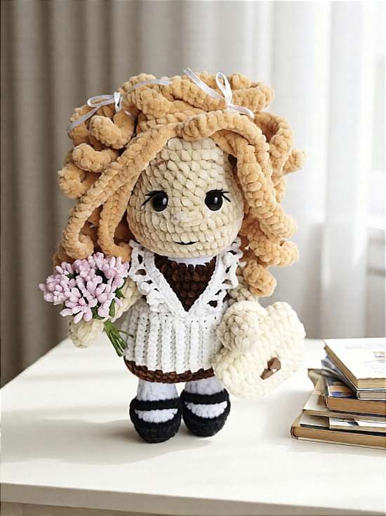 МК "Кукла-Школьница"👩‍🎓