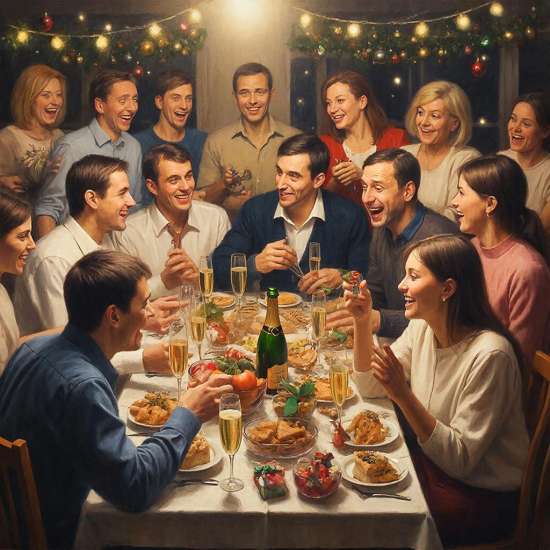 Новогодний корпоратив 2026: «Под звёздным небом новых побед!»