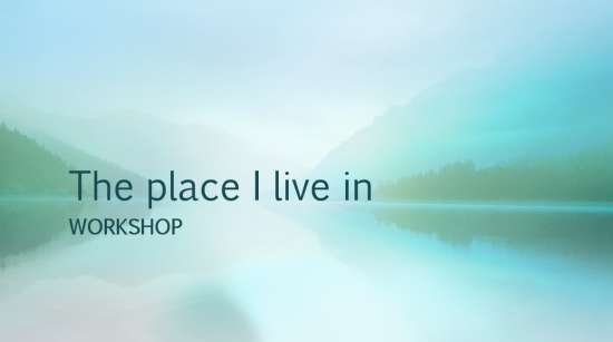 Открытый урок на тему "The place I live in"