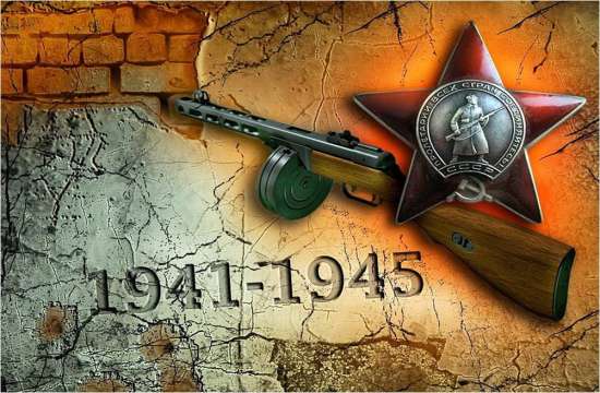 Комплект плакатов для оформления стенда ко Дню Победы.