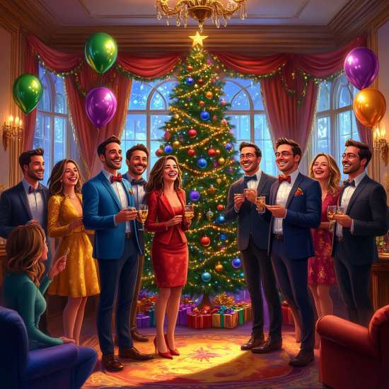 Сценарий Новогоднего корпоратива 2026: «ГОЛОСА ГОДА: НАШ НОВОГОДНИЙ АЛЬБОМ»