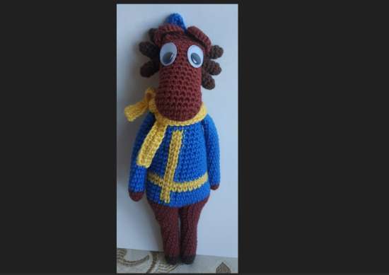 Мастер-класс "Брелок Лось Вольво"