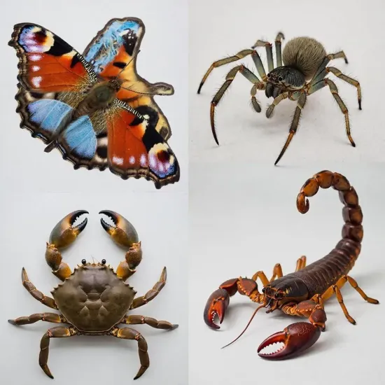 Презентация по биологии, 8 класс. «Тип Членистоногие. Мир удивительных созданий. Общая характеристик