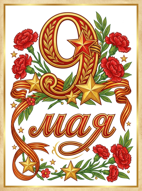 Открытка "9 мая"