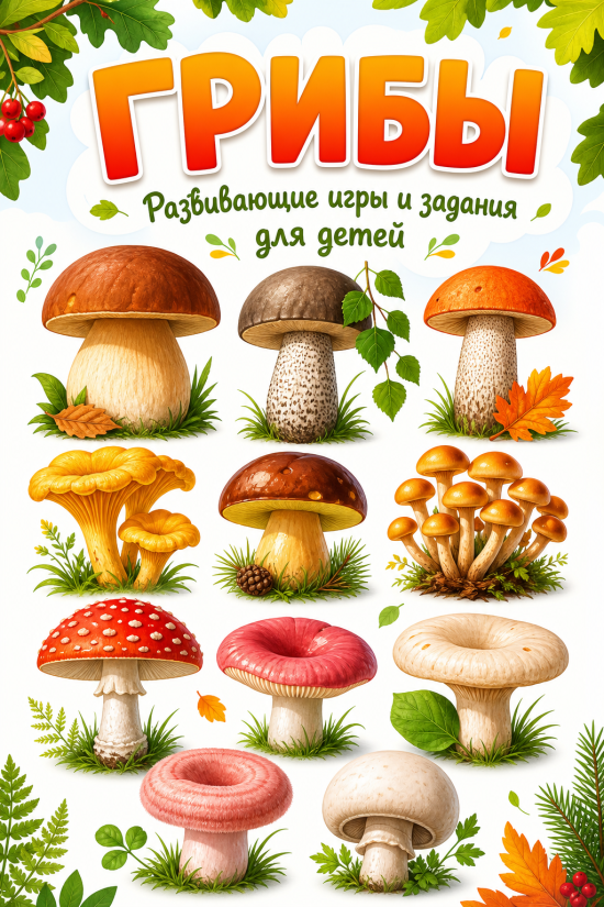 Пособие грибы