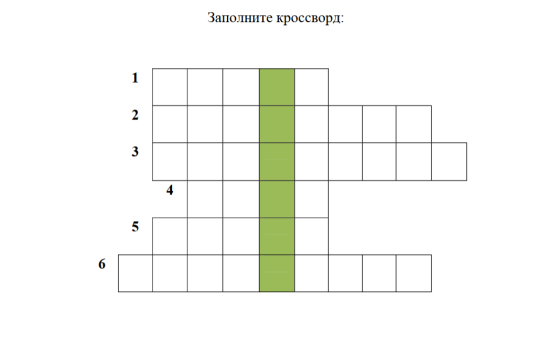 Кроссворд по труду "Машины и механизмы. Кинематические схемы"