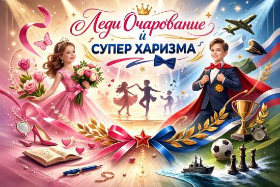 Сценарий мероприятия, посвященного 23 февраля и 8 марта "Леди Очарование и Супер Харизма"