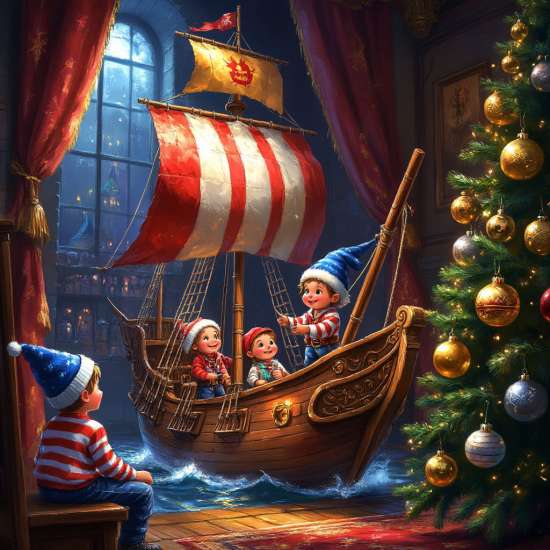 СЦЕНАРИЙ НОВОГОДНЕГО УТРЕННИКА 2026 «В ПОИСКАХ СОКРОВИЩ ПИРАТА МОРОЗА»