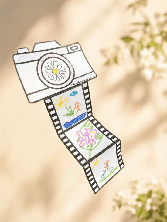 📸 Фотоаппарат-гармошка: сохрани лучшие моменты лета!