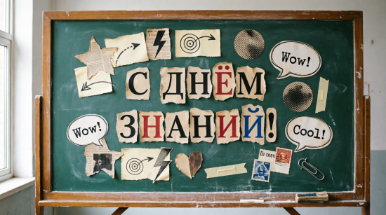 Оформление школьной доски к 1 сентября