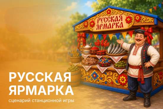 🎪 Станционная игра для 1-4 классов «Русская ярмарка»