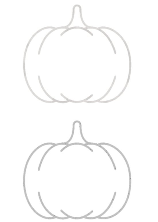 Colour the pumpkin