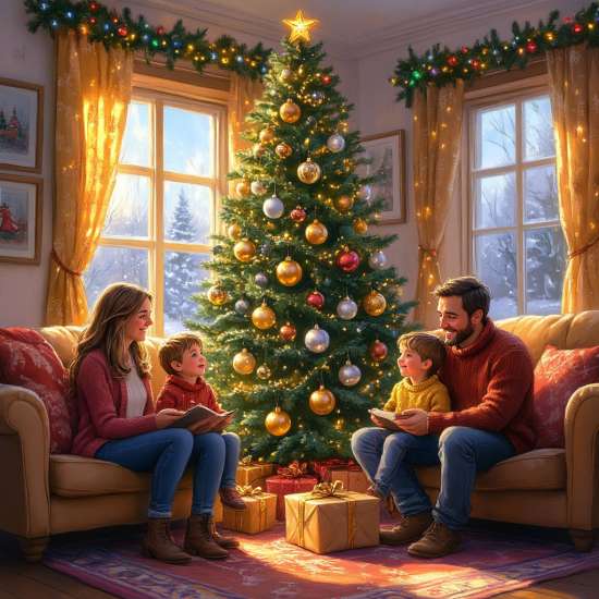 Сценарий Новогоднего семейного мероприятия: Капсула времени.