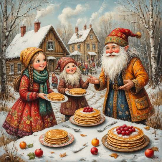 Сценарий для дошкольников «Широкая Масленица в Лесной Чащобе»