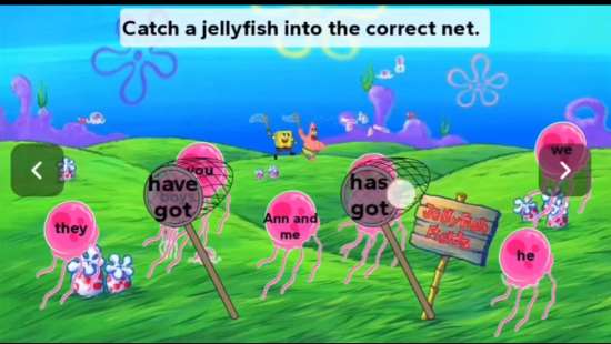 Презентация на повторение изученного/тестирование уровня А1 в стиле Спанч Боб🌊🐠🏖