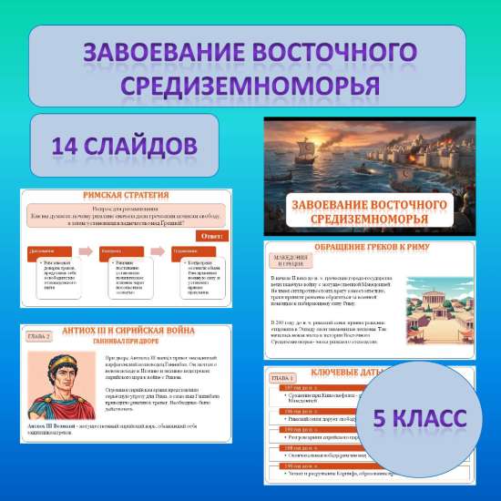 Презентация по теме: «Завоевание Восточного Средиземноморья»