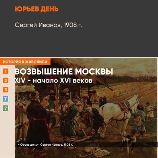 Картина - Юрьев день