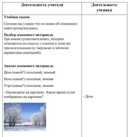 Род имён прилагательных