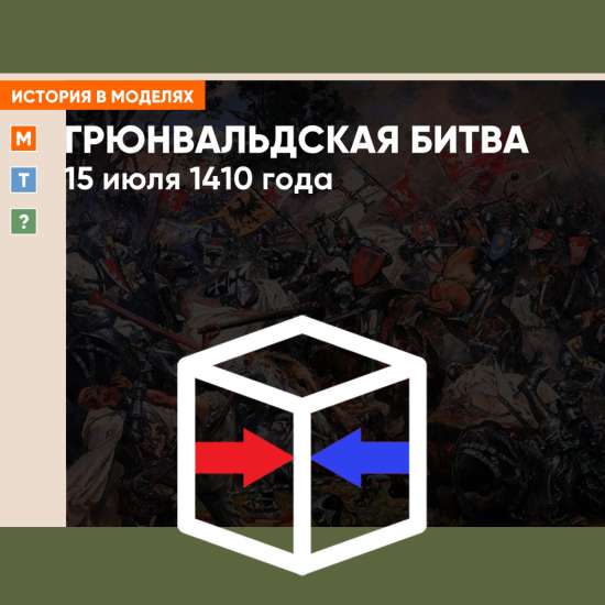 Модель - Грюнвальдская битва