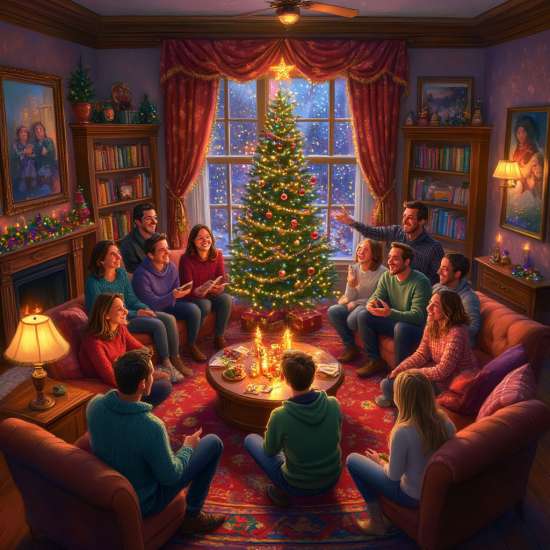 Сценарий «Рождественский калейдоскоп: Шесть граней чуда»