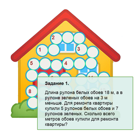 Интерактивный чайнворд "Нескучная математика"