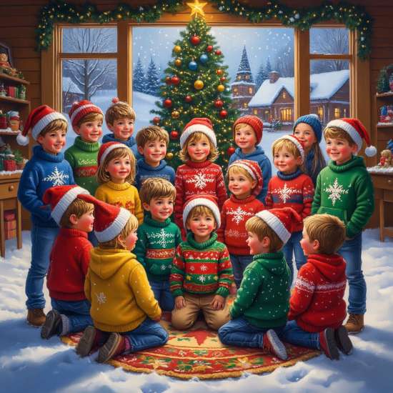 Сценарий новогоднего утренника:Взрослые каникулы, или Как дети спасли праздник у сказочных великанов