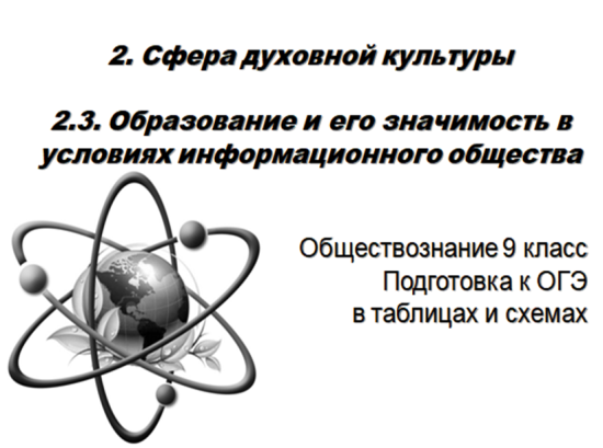 Справочник для экспресс-подготовки к ОГЭ по обществознанию в 9 классе