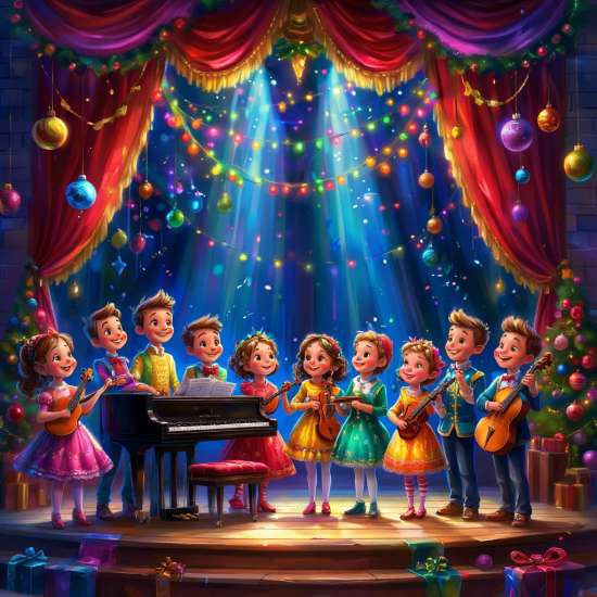 СЦЕНАРИЙ ДЕТСКОГО НОВОГОДНЕГО УТРЕННИКА 2026  «СИМФОНИЯ ХОЛОДА: В ПОИСКАХ УТРАЧЕННЫХ НОТ»