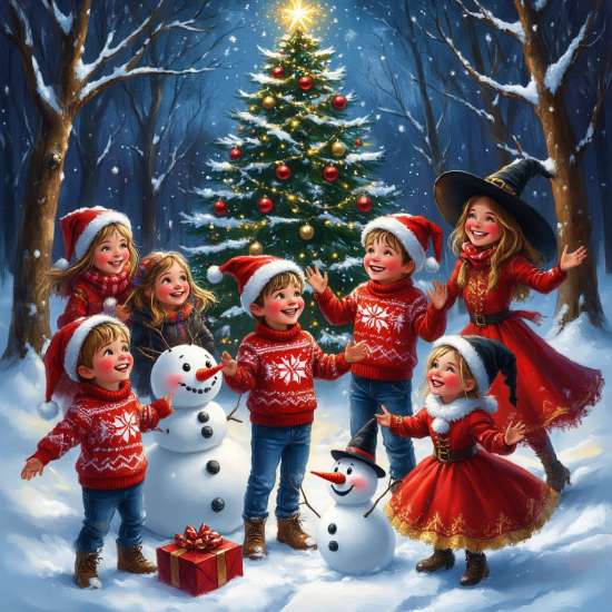 Сценарий новогоднего утренника:Академия Новогодних Чародеев: Экзамен на волшебство