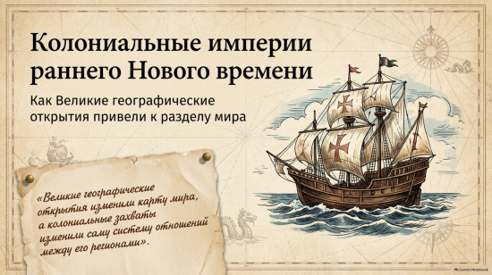 "Колониальные империи раннего Нового времени"