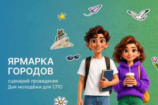 🌆 Сценарий проведения Дня молодёжи для СПО «Ярмарка городов»