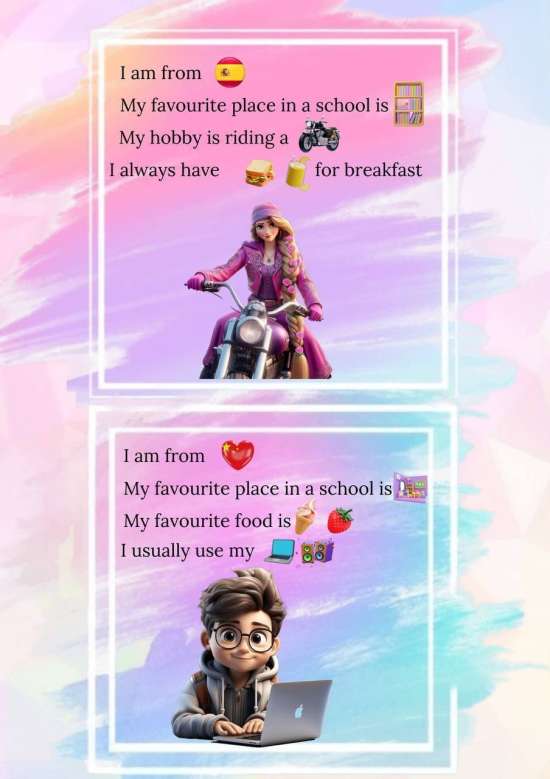 Карточки Warm-up, уровень A1 - A2