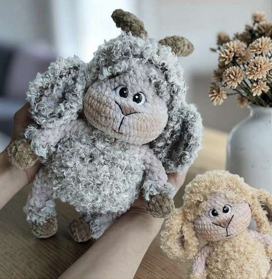 МК "Овечка (козочка) Марьяша"🐑🤍