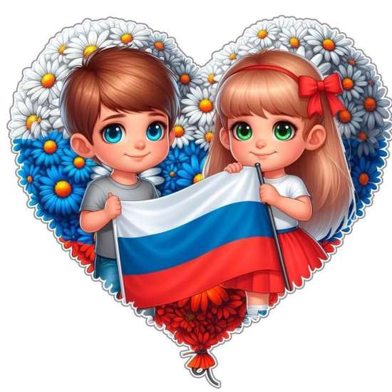🌸 Отрядное дело для 1-4 классов «Цветок единства»