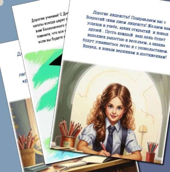 Открытки ко дню лицеиста. 19 октября — Всероссийский день лицеиста