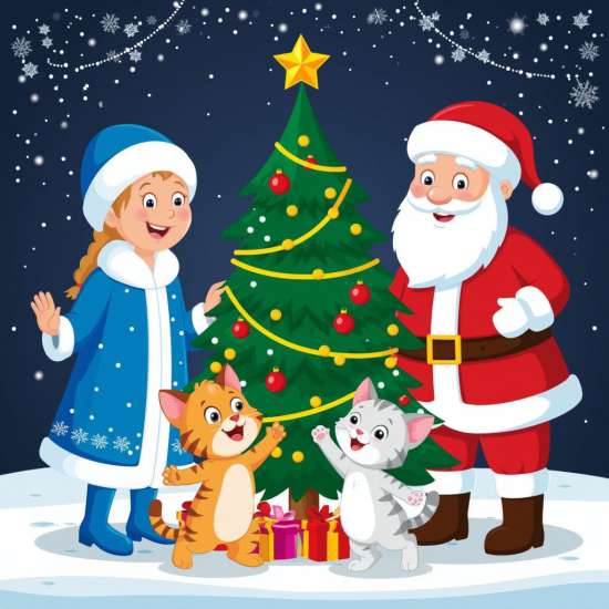 СЦЕНАРИЙ УТРЕННИКА:  "НОВОГОДНИЙ ПЕРЕПОЛОХ" для детей 1-3 года