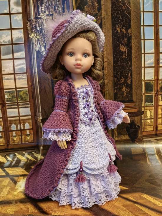 МК по вязанию для кукол Паола Рейна - комплект "Анжелика"