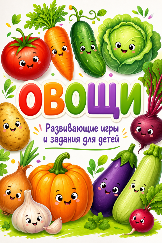 Пособие "Овощи"