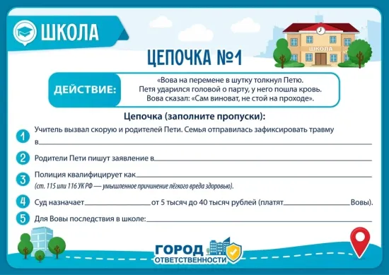 🏙 Деловая игра «Город ответственности»