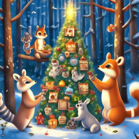 Новогодний утренник для детей "Чудеса да и толь ко у волшебной елки"