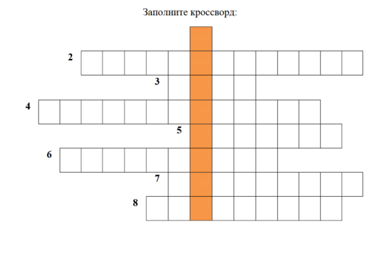 Кроссворд по биологии "Научные методы изучения живой природы"