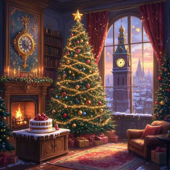 Сценарий новогоднего утренника:Тайна пропавшего боя часов, или Операция “Новогодний детектив”