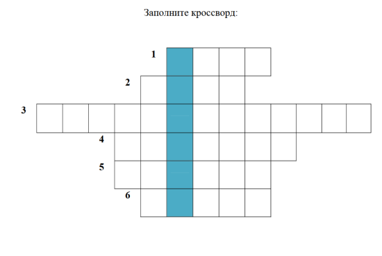 Кроссворд по окружающему миру "Заповедники России"