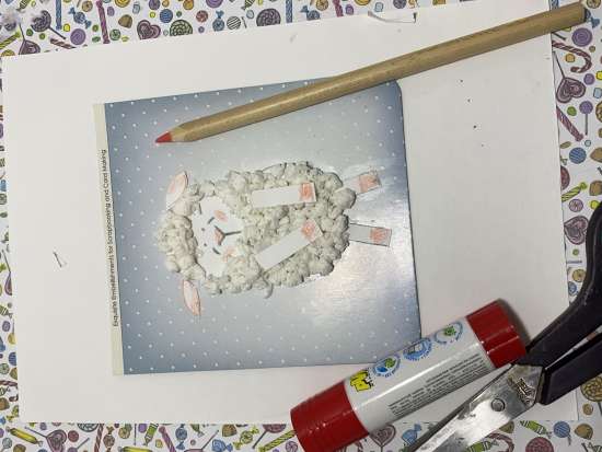 Овечка мк по аппликации