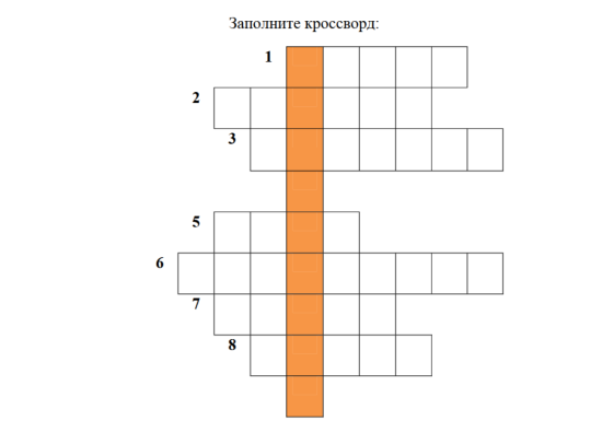 Кроссворд по труду "Технологии, профессии и производства"